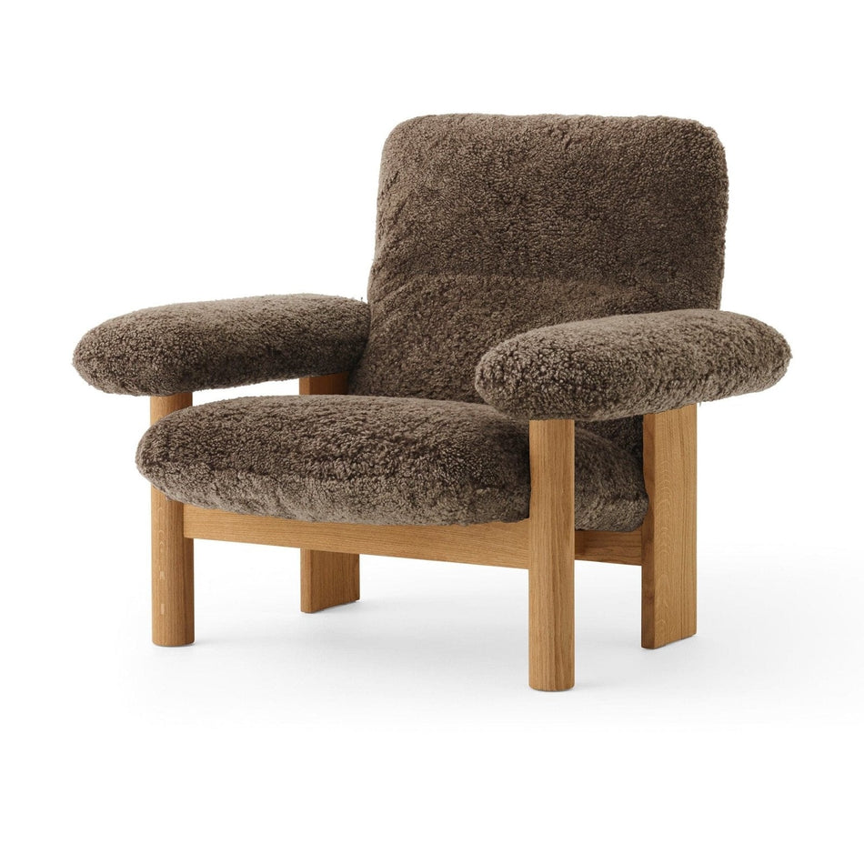 Audo (Menu) - Brasilia Lounge Chair - Sheepskin - Skandium London