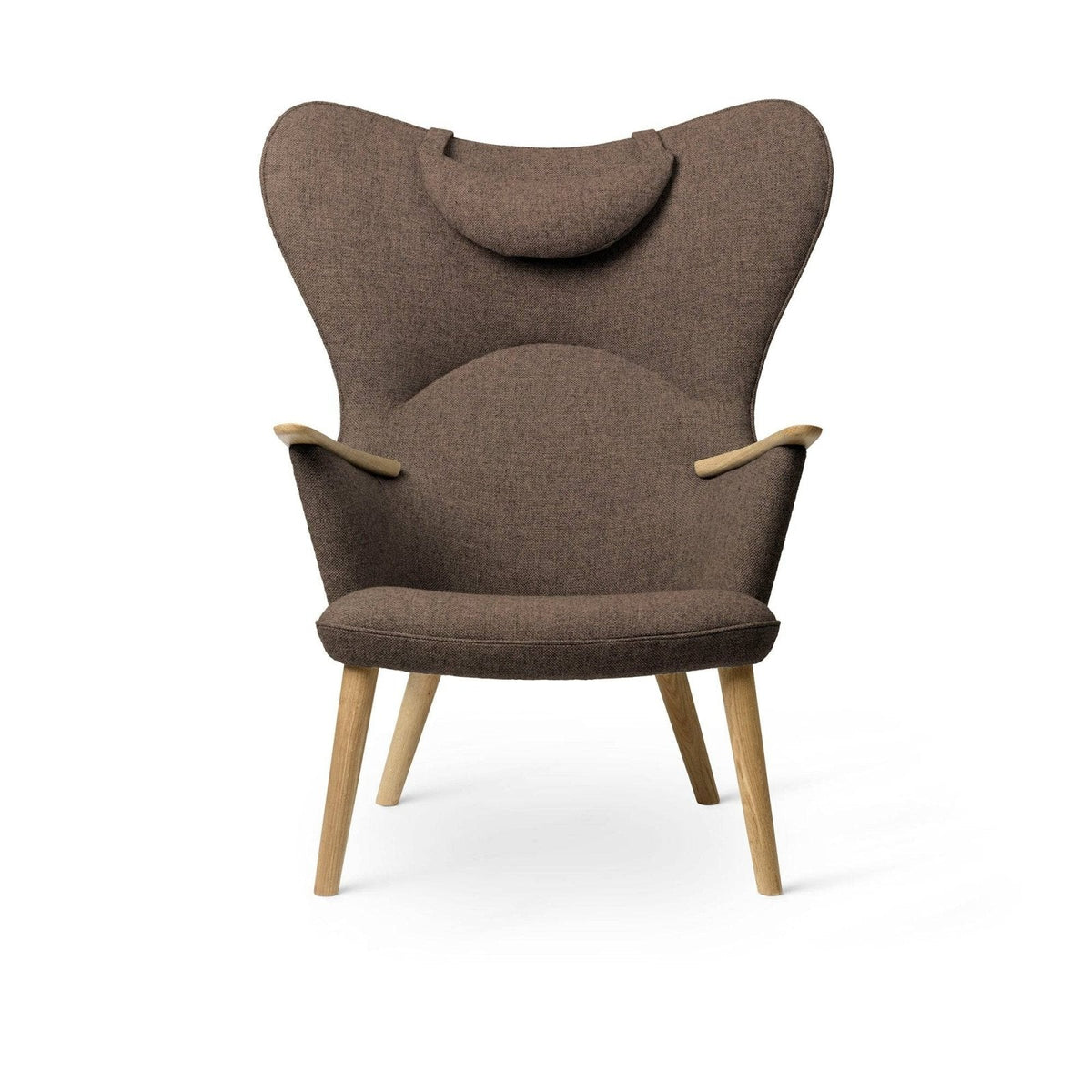 Carl Hansen - CH78 Mama Bear Lounge Chair with headrest - Skandium London
