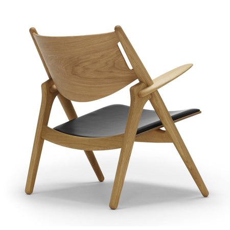 Carl Hansen - CH28 Upholstered Chair - Leather - Skandium London