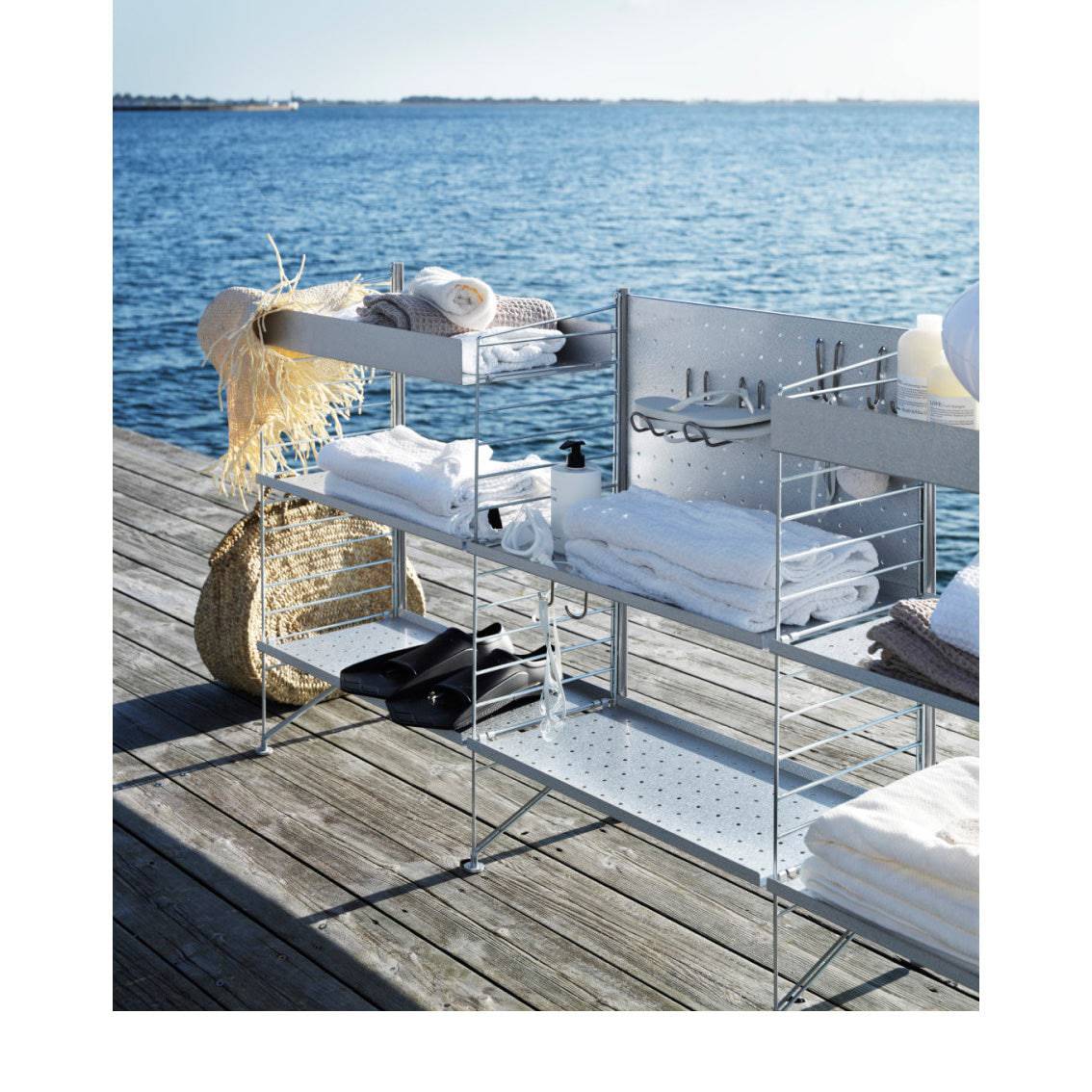 Vertical Double Hook I 2pcs | String | Skandium London
