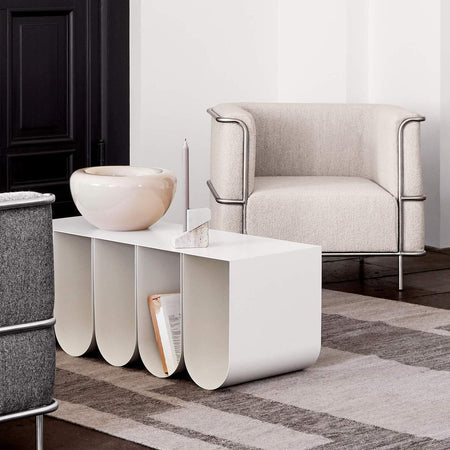 Curved side bench | Kristina Dam | Skandium London