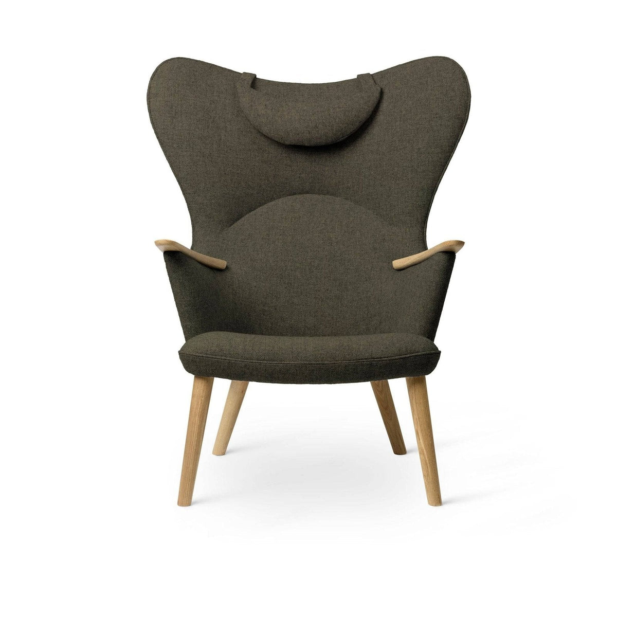 Carl Hansen - CH78 Mama Bear Lounge Chair with headrest - Skandium London