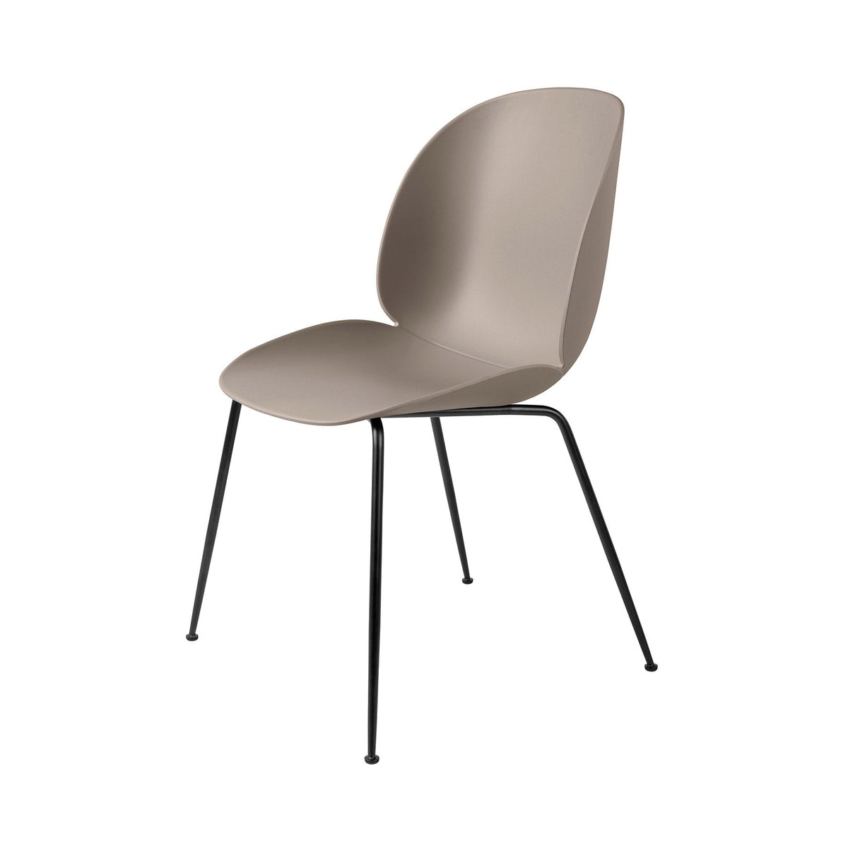 Gubi - Beetle dining chair, conic base - Skandium London