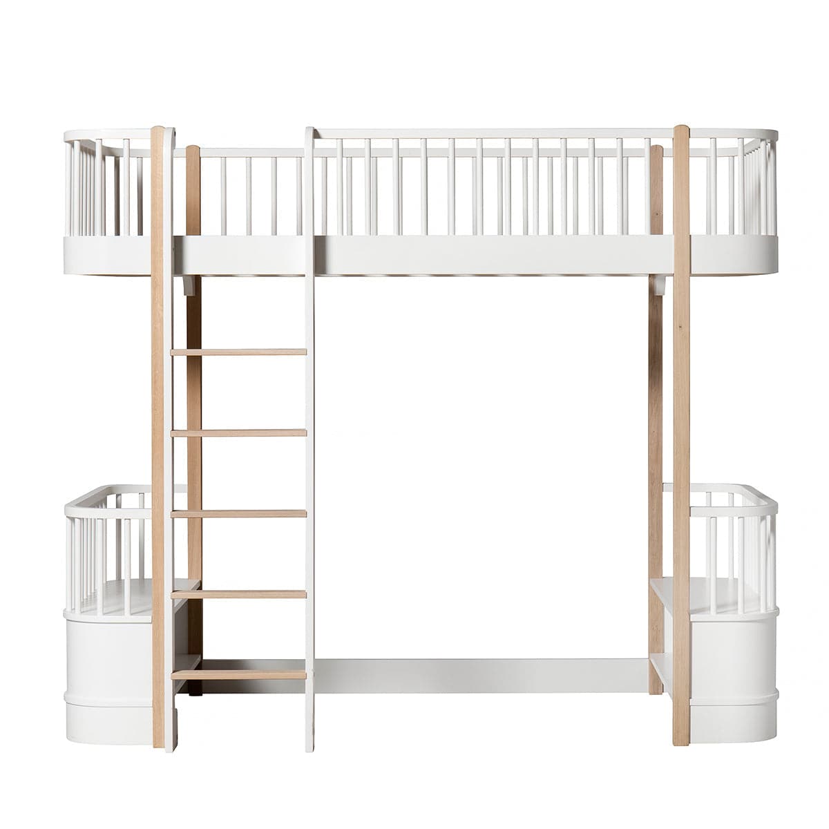 Oliver Furniture - Wood Loft bed, 90x200cm - Skandium London