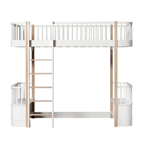 Oliver Furniture - Wood Loft bed, 90x200cm - Skandium London