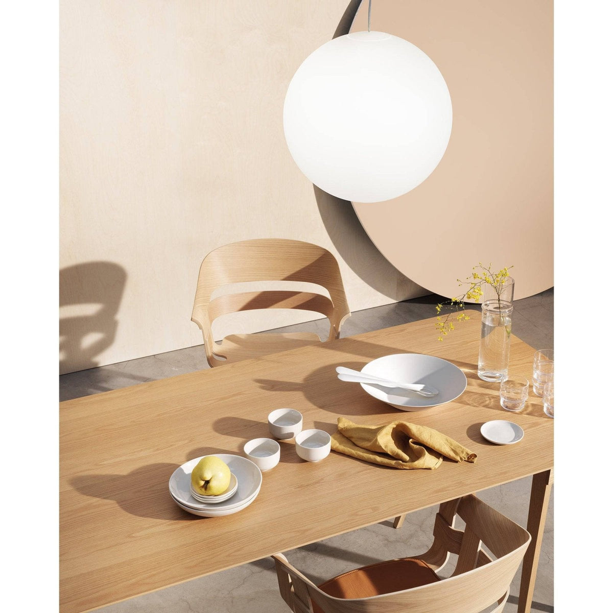 Design House Stockholm - Luna lamp - opaque glass - Skandium London