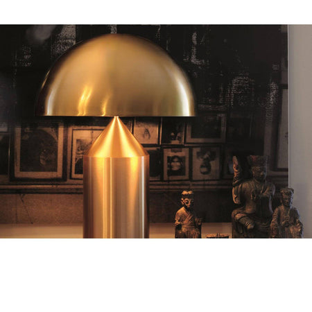 Atollo table lamp, Gold | Oluce | Skandium London