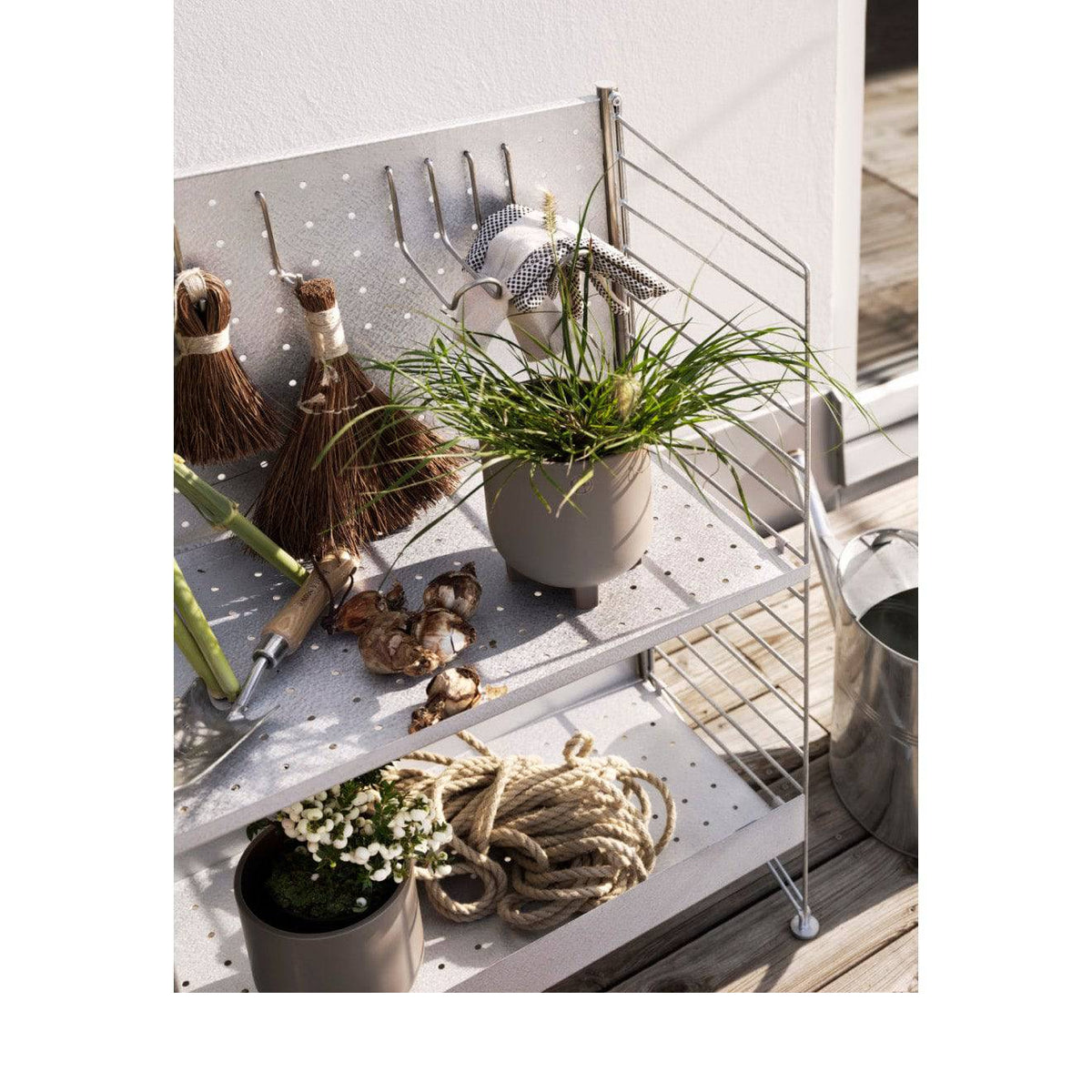 Back Panel | Galvanised | String | Skandium London
