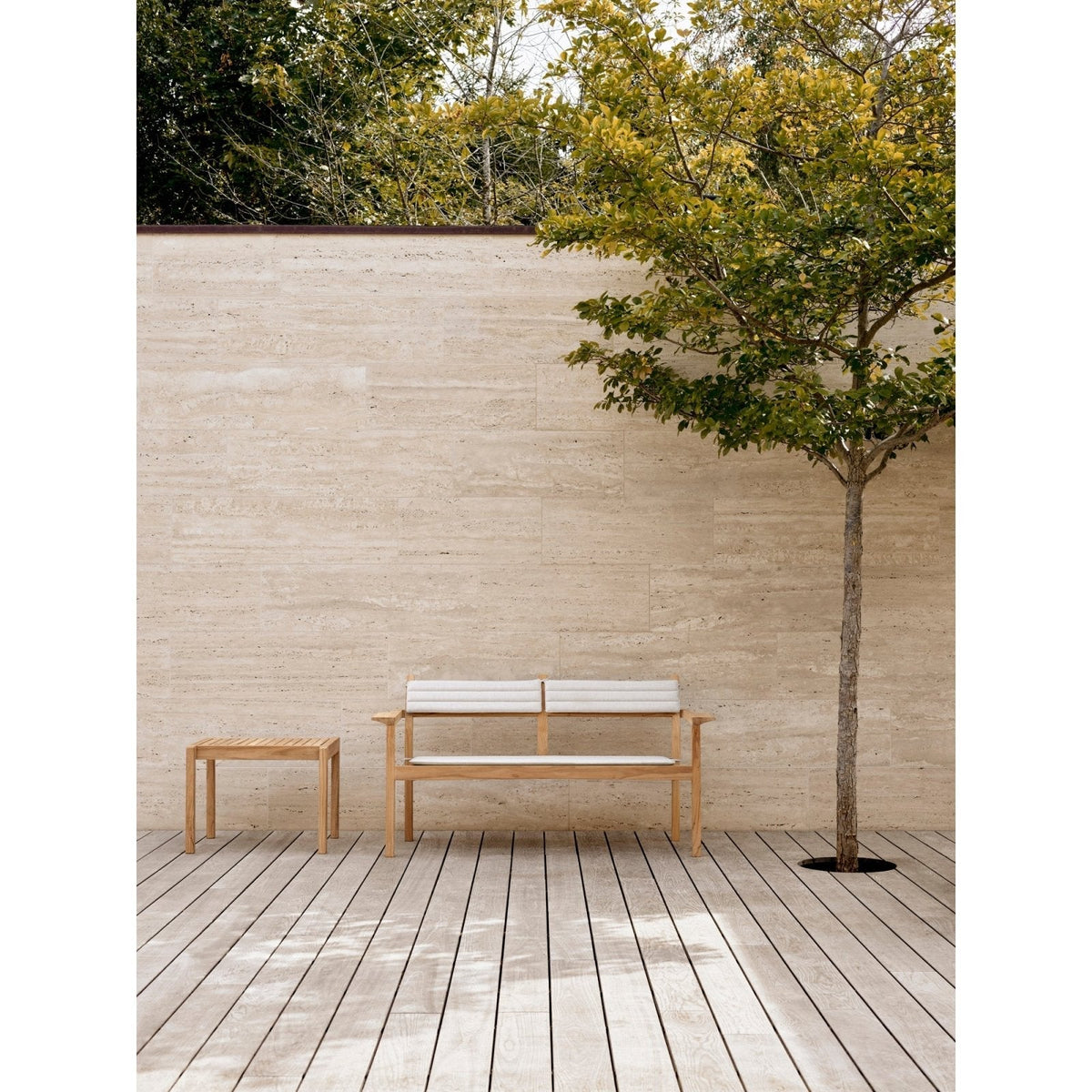 Carl Hansen - AH701 Lounge Sofa - untreated teak - Skandium London