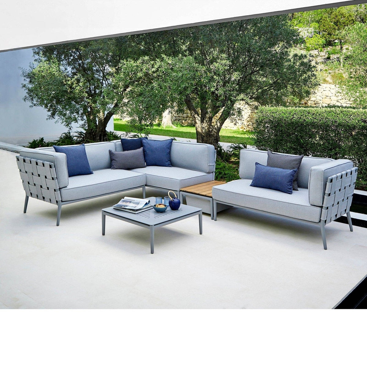 Cane-line - Conic Sofa - Left Module - 2-seater - Skandium London