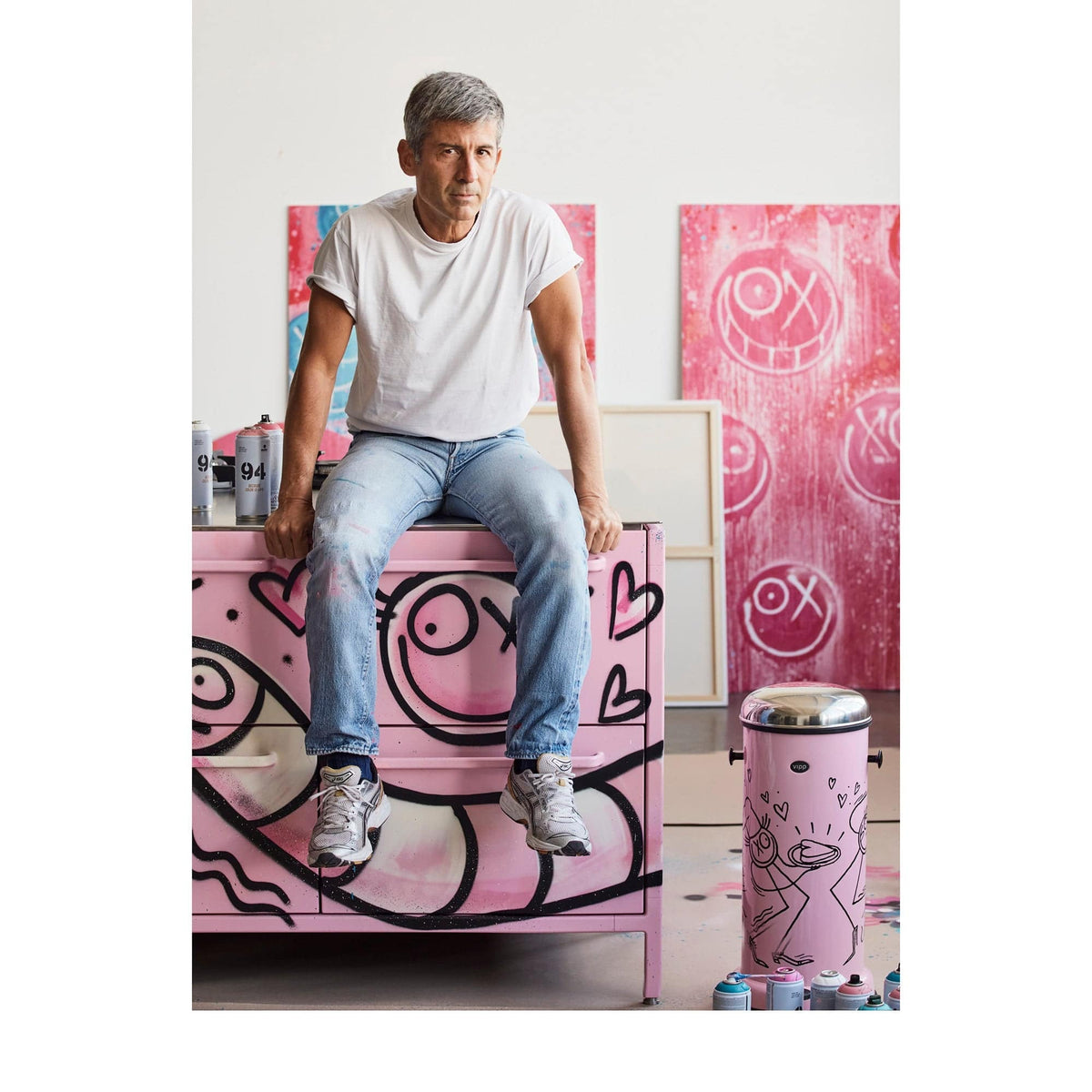 Vipp - VIPP16 - Bin 18L - The 'Amour' - Skandium London