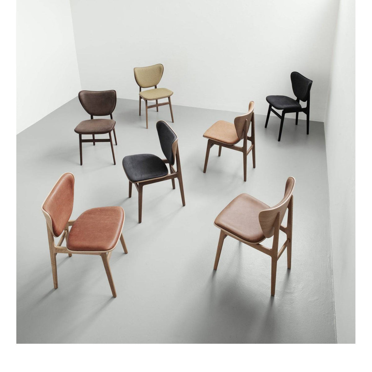 NORR11 - Elephant dining chair, front upholstered - Skandium London
