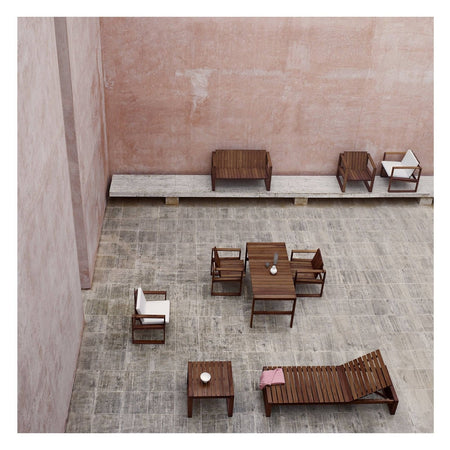 Carl Hansen - BK11 Lounge chair - untreated teak - Skandium London