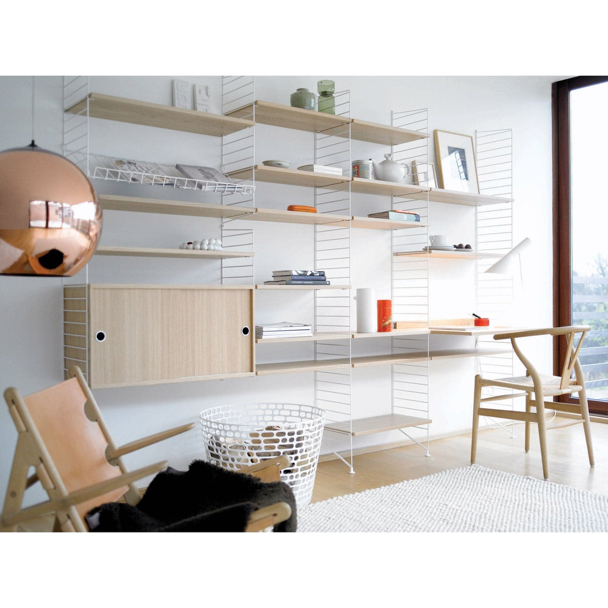String - Cabinet - Sliding Doors - Skandium London