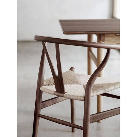Carl Hansen - CH24 Wishbone chair - Walnut - Skandium London