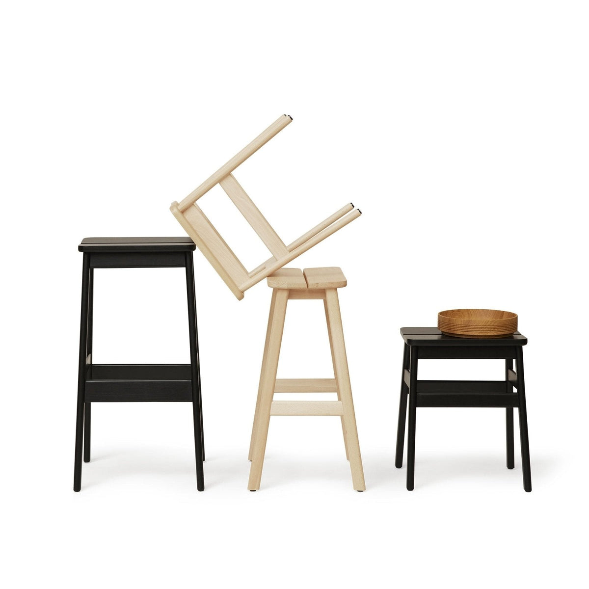 Form & Refine - Angle Standard Stool - Skandium London
