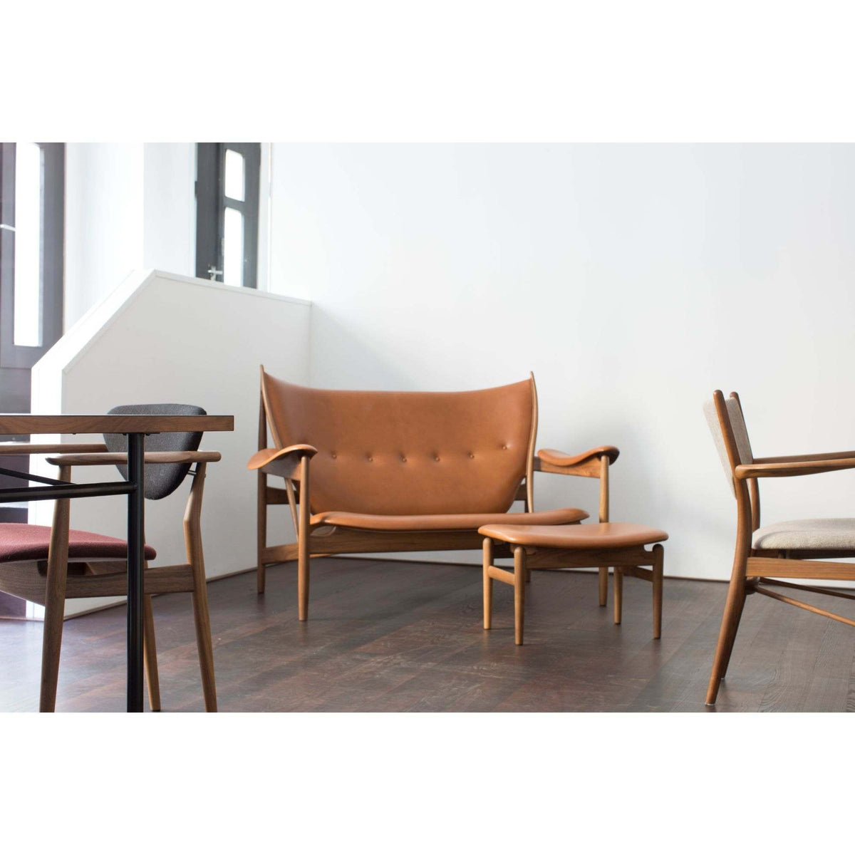 Chieftan Footstool | House of Finn Juhl | Skandium London