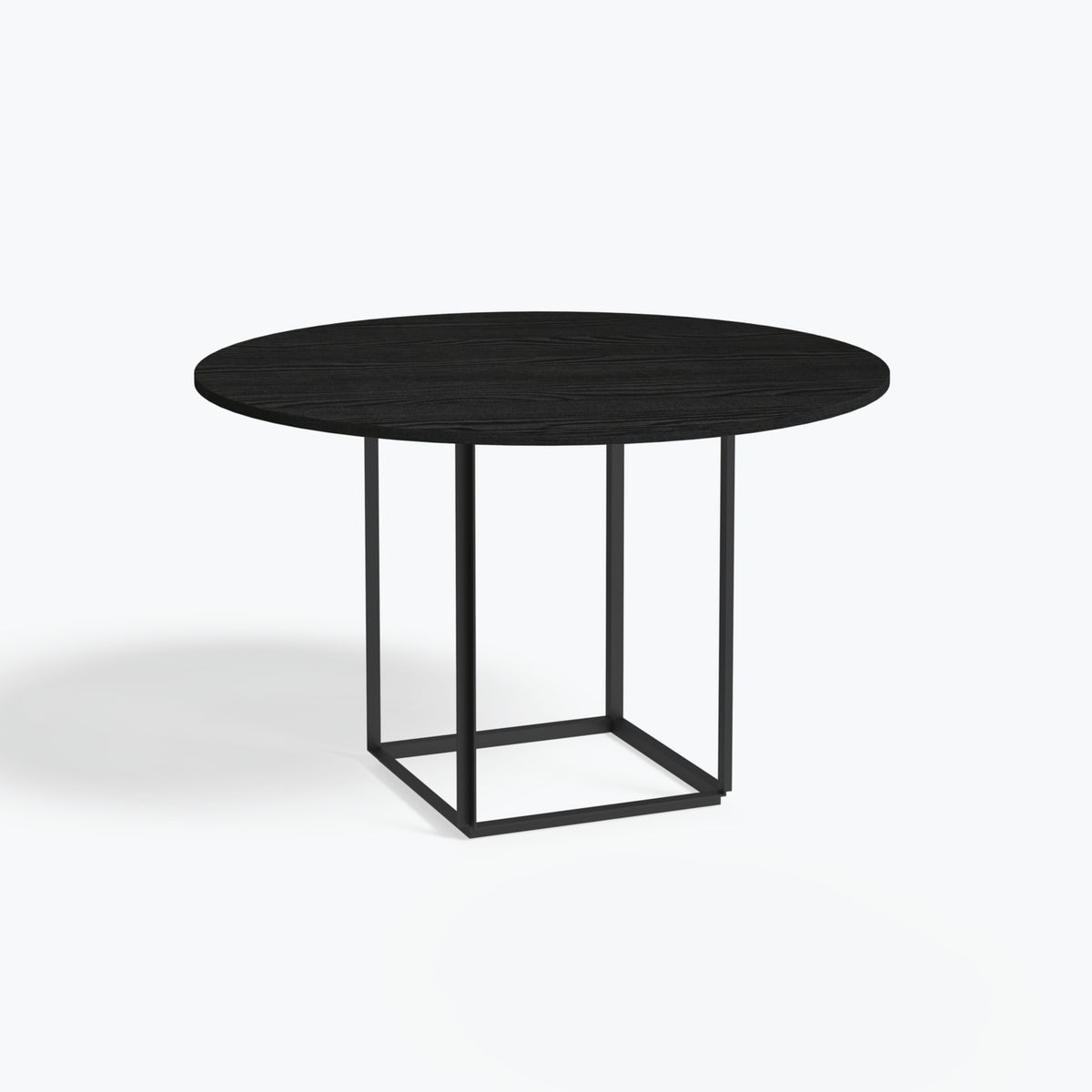 New Works - Florence dining table - Ø 120 cm, w. wood veneer - Skandium London