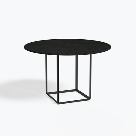 New Works - Florence dining table - Ø 120 cm, w. wood veneer - Skandium London