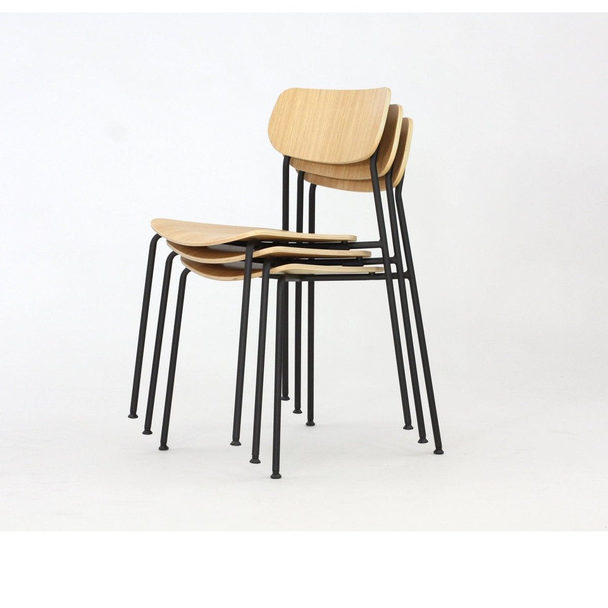 John Green - Otis Chair - Tube - Black Oak - Skandium London