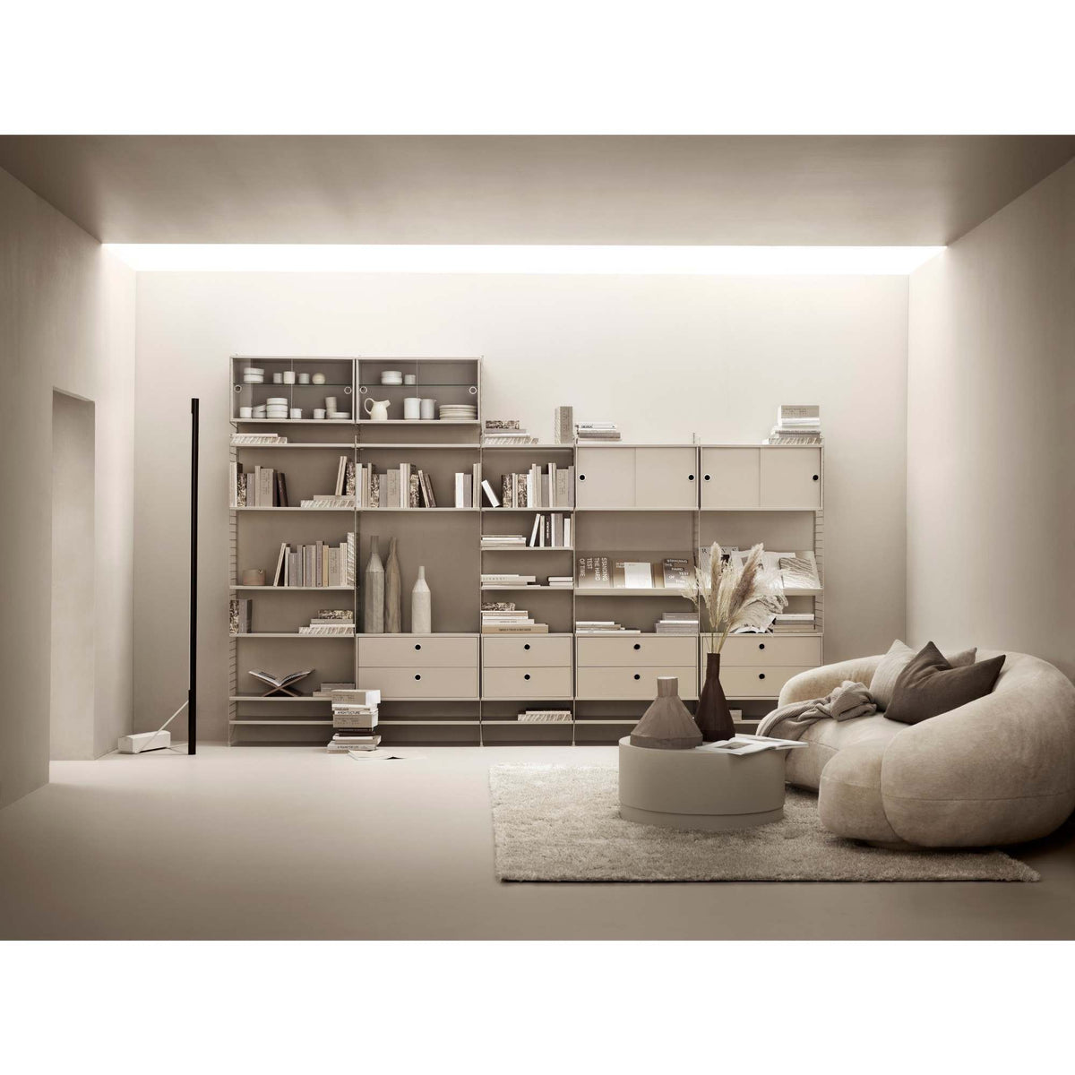 String - Display Cabinet - Sliding Glass Doors - Skandium London