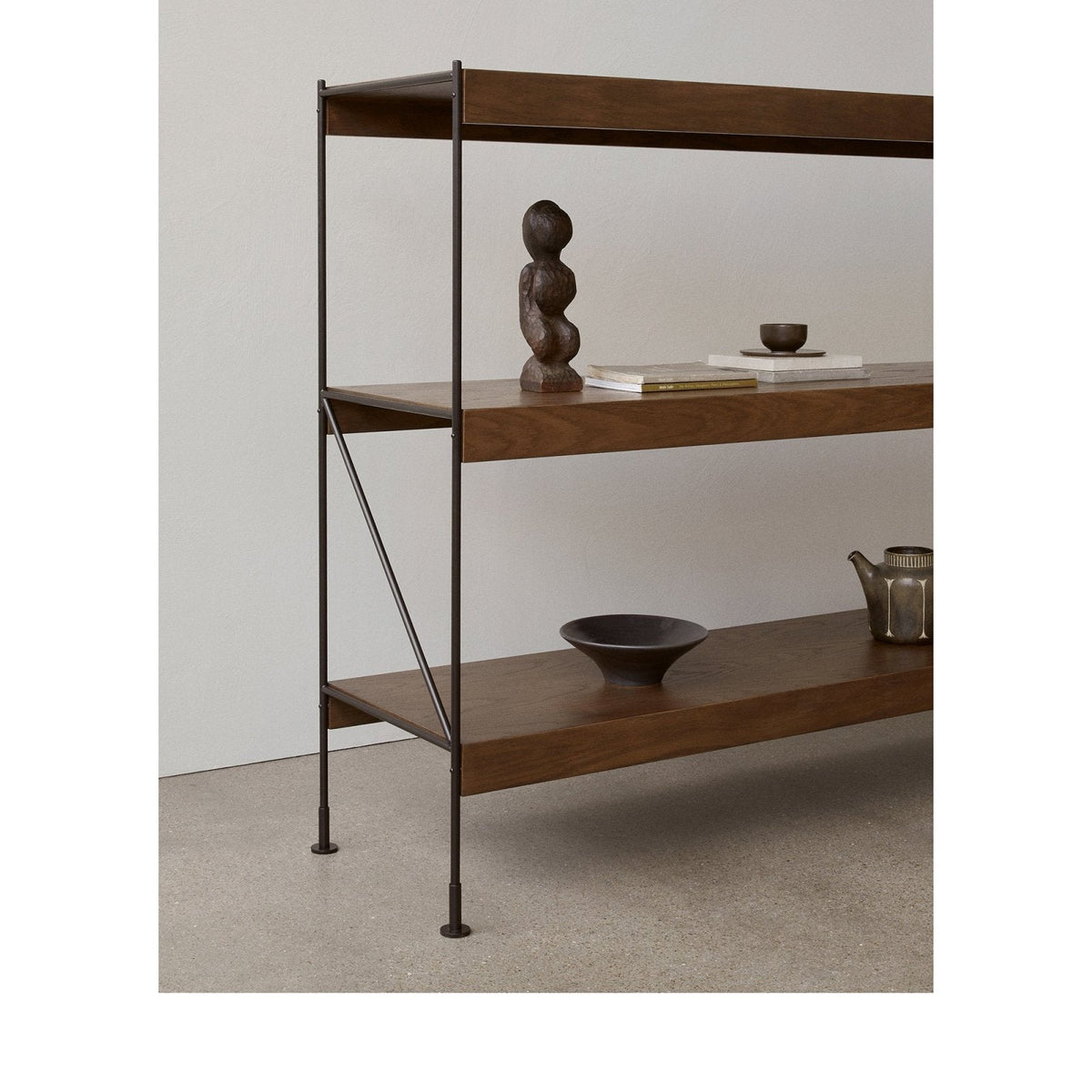 Audo - Zet Storage System - Black Steel Legs - Skandium London
