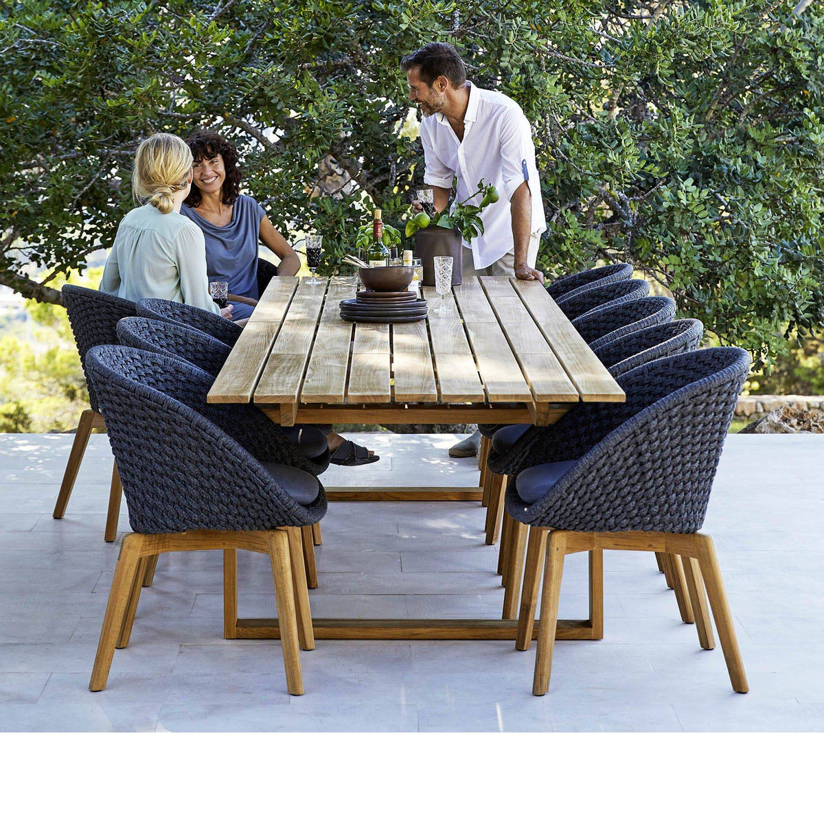 Peacock Chair | Teak Legs | Cane-line | Skandium London