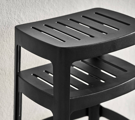 Cut Bar Chair | High | Stackable | Cane-line | Skandium London