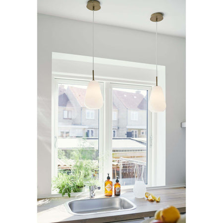 Anoli 1 Opal Small Pendant Lamp | Nuura | Skandium London