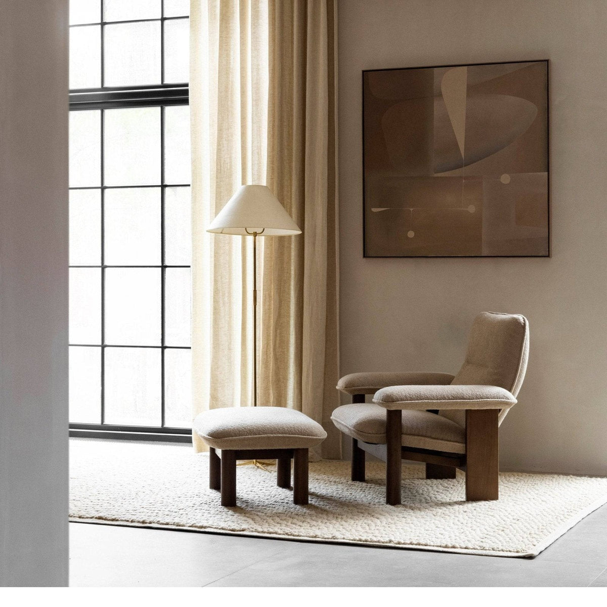 Audo (Menu) - Brasilia ottoman - Skandium London