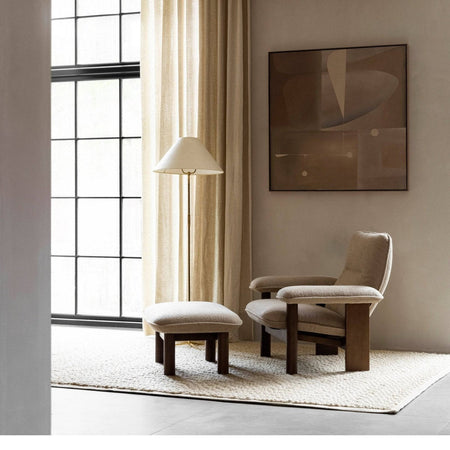 Audo (Menu) - Brasilia Ottoman - Sheepskin - Skandium London