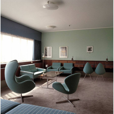 Fritz Hansen - Drop chair with full upholstery - Skandium London
