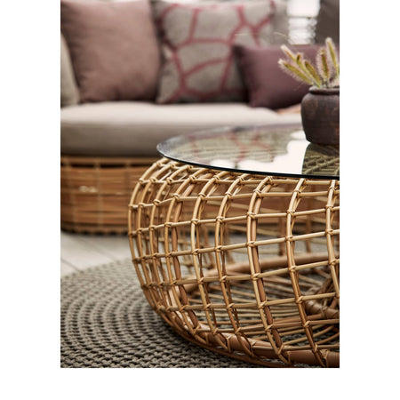 Cane-line - Nest Footstool/Coffee Table - Large - Skandium London