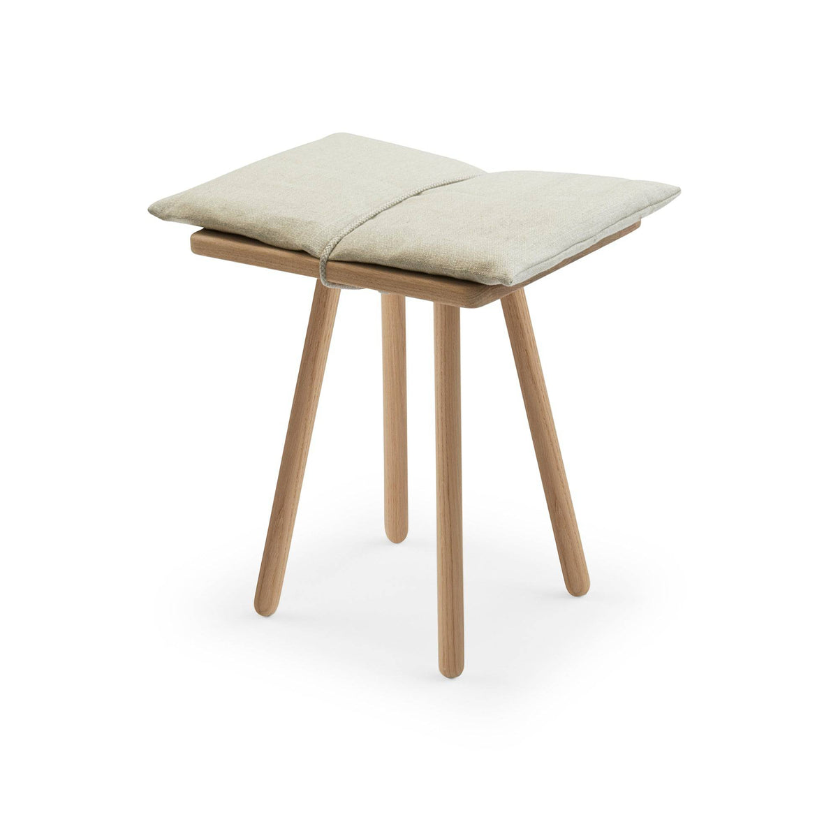 Fritz Hansen - Georg stool, linen - Skandium London
