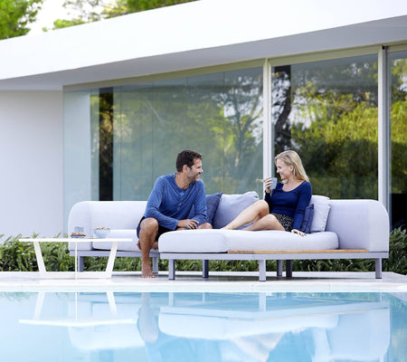 Cane-line - Space Sofa 2-seater module sofa - Skandium London