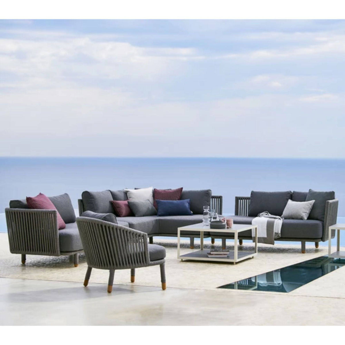 Cane-line - Moments Sofa - Left and Right Modules - 2-seater - Skandium London