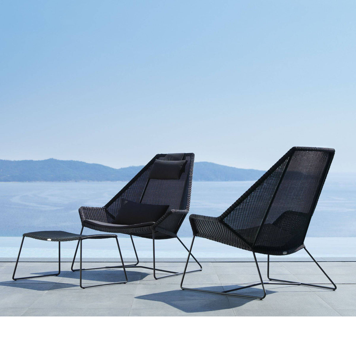 Breeze Footstool | Cane-line | Skandium London