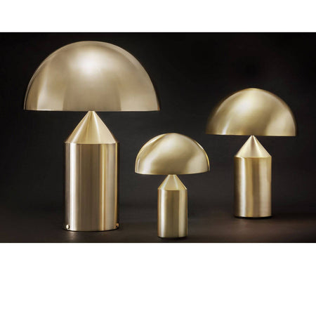 Atollo table lamp, Gold | Oluce | Skandium London