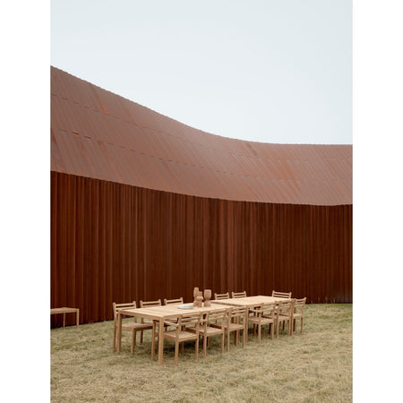 Carl Hansen - AH912 Table Bench - untreated teak - Skandium London