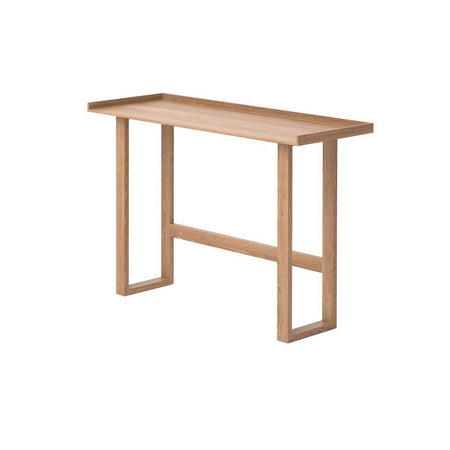 Wireworks - Slim Laptop Writing Table - Natural Oak - Skandium London