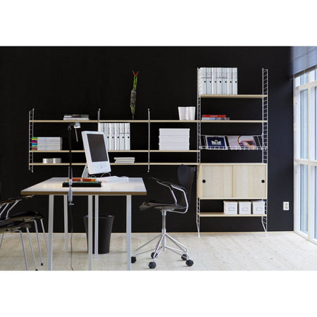 String - Magazine Shelf - Wire - Skandium London