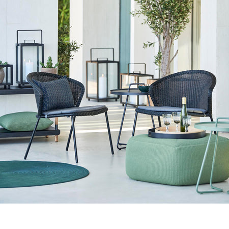Lean Lounge Chair | Stackable | Cane-line | shop at Skandium London