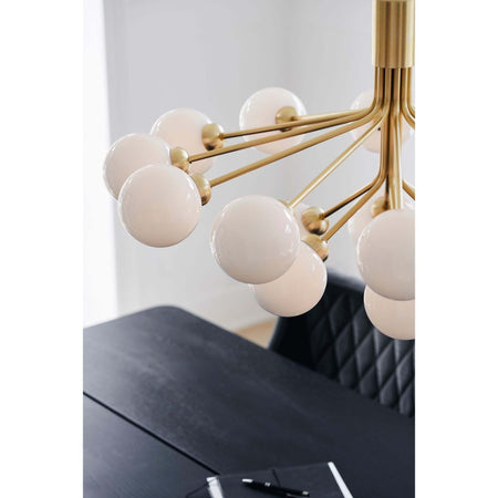 Apiales 18 brushed brass pendant lamp | Nuura | Skandium London