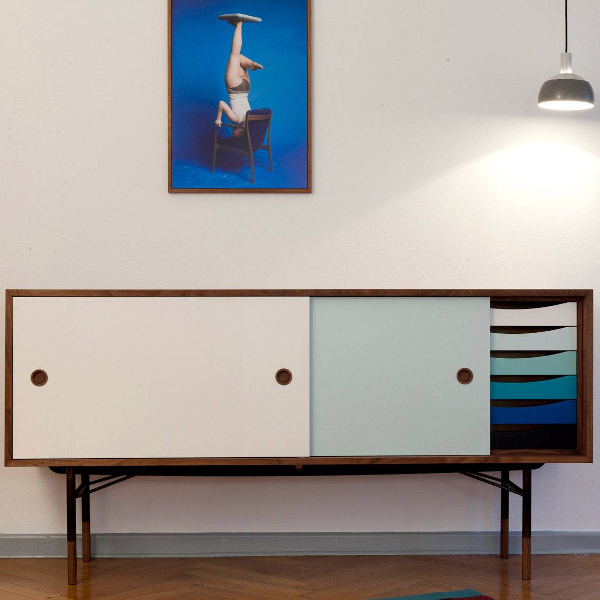 Sideboard with Tray Unit | House of Finn Juhl | Skandium London