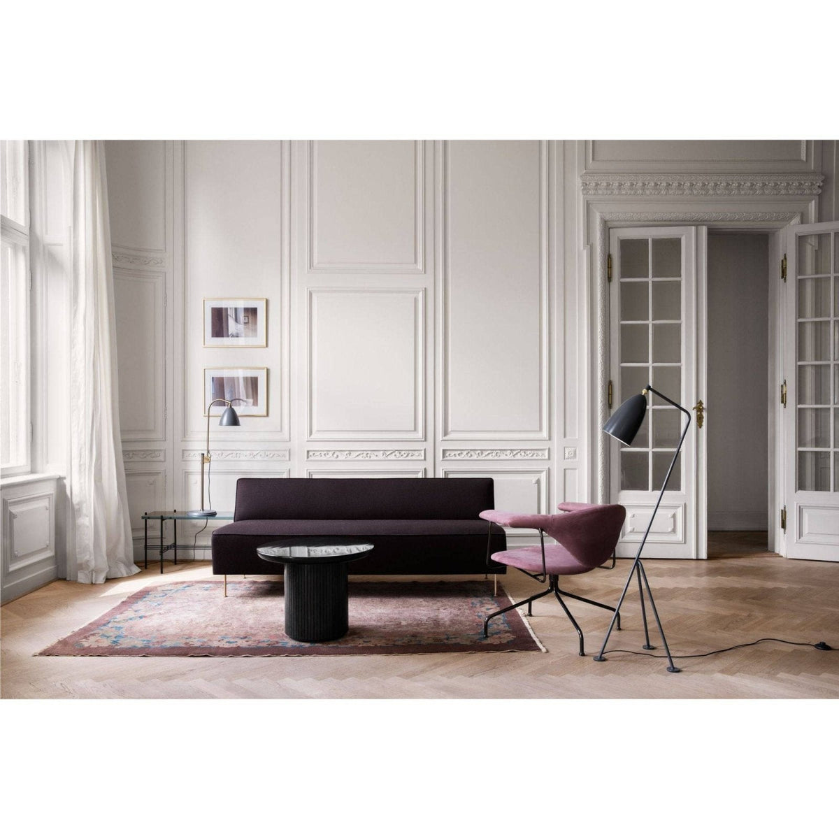 Gubi - Modern Line Sofa - Fully Upholstered - Skandium London