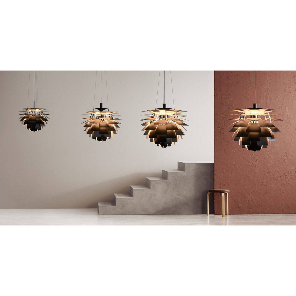 Louis Poulsen - PH Artichoke Black Pendant Lamp - Skandium London