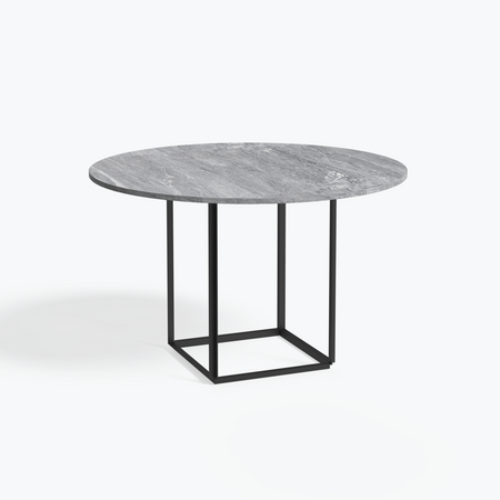 New Works - Florence dining table - Ø 120 cm, w. marble - Skandium London
