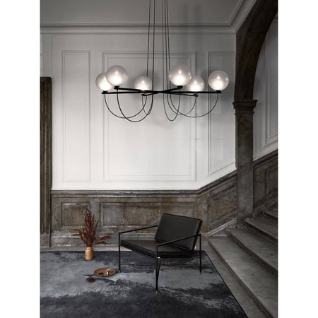 Handvärk - 6 Globe Chandelier - Skandium London