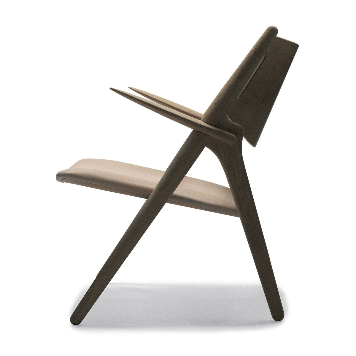 Carl Hansen - CH28 Upholstered Chair - Leather - Skandium London