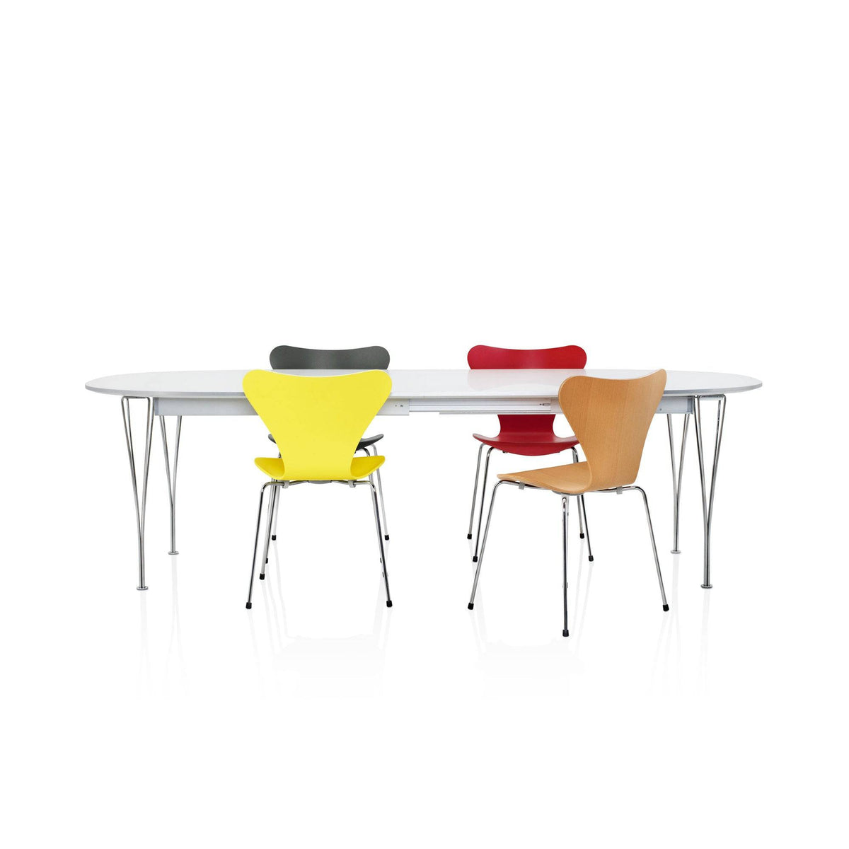 Fritz Hansen - Super-Ellipse™ Extendable Table - Skandium London
